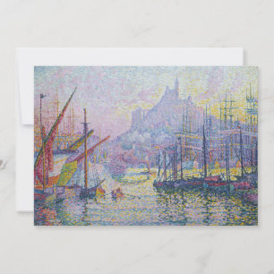 Carte De Remerciements Paul Signac - Notre-Dame de la Garde, Marseille