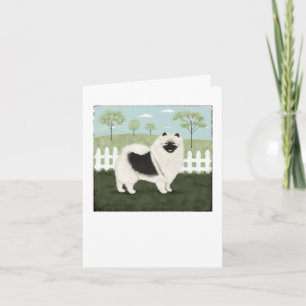 Carte De Remerciements Pays Keeshond