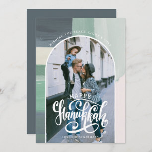 Carte De Remerciements Peace Love Light   Bonne photo Hanoukka
