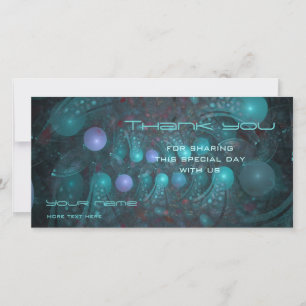 Carte De Remerciements Peau Alien 001