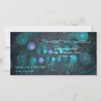 Carte De Remerciements Peau Alien 001