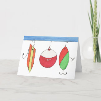 Carte De Remerciements Pêche terminée