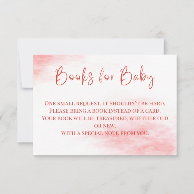 Carte De Remerciements Peppermint Candy Books for Baby Insert | Festive (Devant)