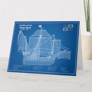 Carte De Remerciements Père Noël Maria - Plan de plan d'expédition ABD