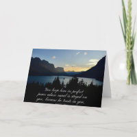 Perfect Peace Isaiah 26:3 Poster