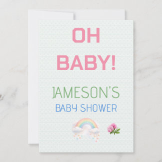 Carte De Remerciements Personalized Card Family Event Parents to Be