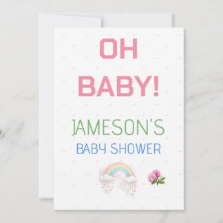 Carte De Remerciements Personalized Card Family Event Parents to Be