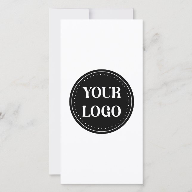 Carte De Remerciements Personnalisable, moderne, élégant et intemporel (Devant)