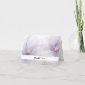 Carte de remerciements personnalisée