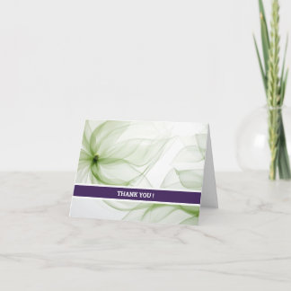 Carte de remerciements personnalisée