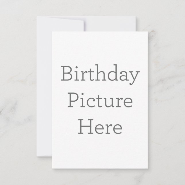 Carte de remerciements simple 8.9 cm x 12.7 cm (Devant)