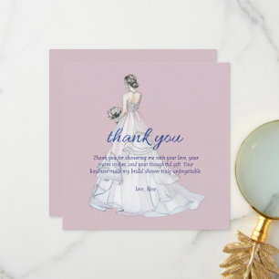 Carte De Remerciements Personnaliser Remerciement de Baby Shower