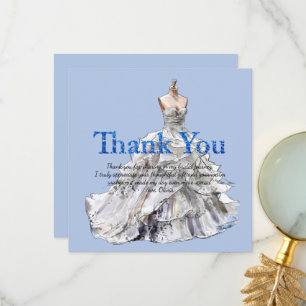 Carte De Remerciements Personnaliser Remerciements de Shower de Mariage