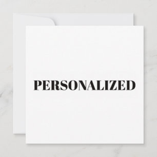 Carte De Remerciements Personnalisez le vôtre