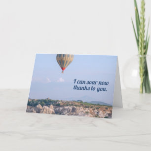 Carte De Remerciements Personnel hospitalier/Médicale, Cargiver Thank-You