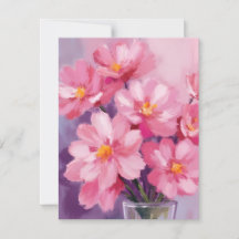 Pétales roses en fleurs | Peinture aquarelle de fl