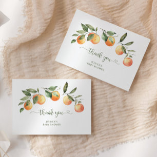 Carte de remerciements petit baby shower