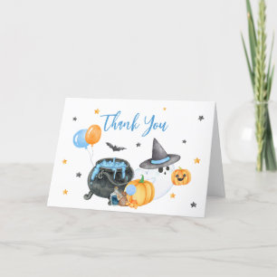 Carte De Remerciements Petit Baby shower de fantôme Boo