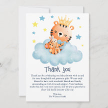 Petit Baby shower Tiger
