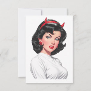 Carte De Remerciements Petit Diable