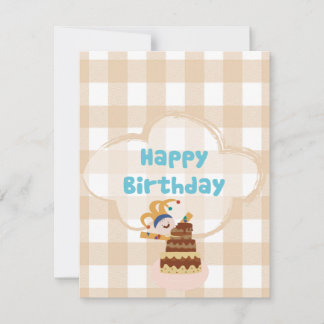 Carte De Remerciements Petit King - Canciones para Soñar