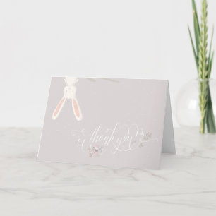 Carte De Remerciements Petit Lapin Remerciements pour la Baby Shower II