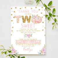 Petites filles Citrouilles 2e anniversaire