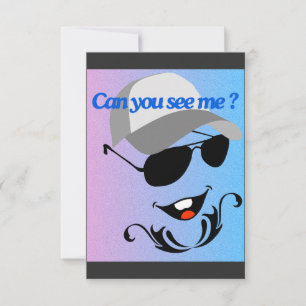 Carte De Remerciements Peux-Vous Me Voir?