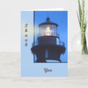 Carte De Remerciements Phare de St Augustine