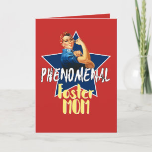 Carte De Remerciements Phenomenal Foster Mom - Personalize