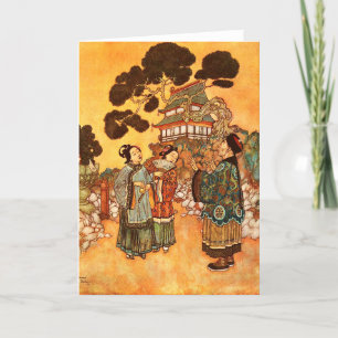 Carte De Remerciements Phoenix par Edmund Dulac