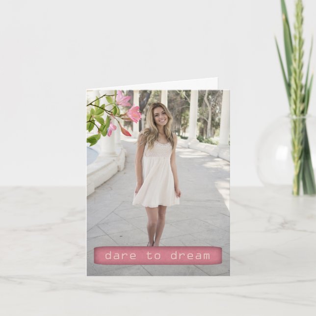 Carte de remerciements photo (Devant)