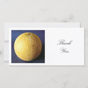 Carte De Remerciements Photo carrée - Melon de sucre
