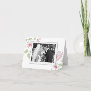 Carte de remerciements photo Cherry Blossoms