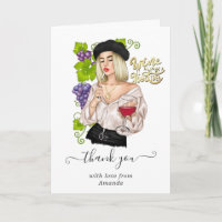 Photo de dégustation de vin de fille française