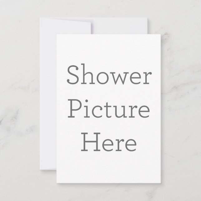 Carte de remerciements simple 8.9 cm x 12.7 cm (Devant)