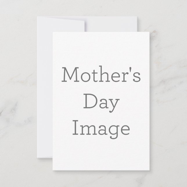 Carte de remerciements simple 8.9 cm x 12.7 cm (Devant)