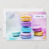 Photo de Macarons colorés