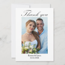 Photo de mariage minimaliste et moderne