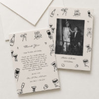 Photo de mariage noir et blanc dessiné à la main