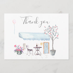 Carte De Remerciements Photo de remerciement de mariage à Paris