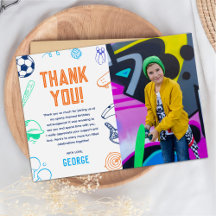 Photo de thème sportif pour garçon d'anniversaire 