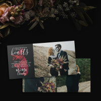 Photo du fond de nos coeurs Mariage foncé