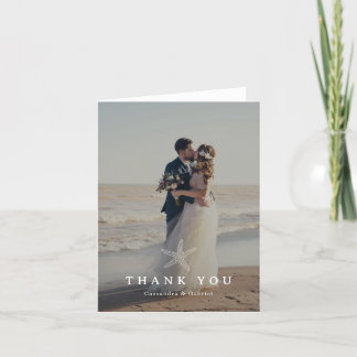 Carte De Remerciements Photo Mariage Lihue