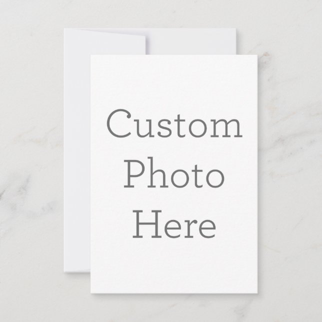 Carte de remerciements simple 8.9 cm x 12.7 cm (Devant)