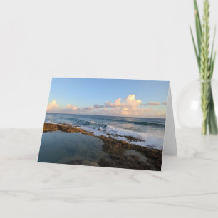 Carte De Remerciements Photographie de paysage naturel hawaïen