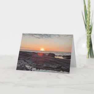 Carte De Remerciements Photographie de paysage naturel hawaïen