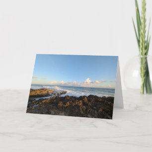 Carte De Remerciements Photographie de paysage naturel hawaïen