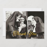 Photographie vintage de nonnes fumant
