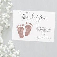 Pieds de Parties scintillant rose vif Baby shower